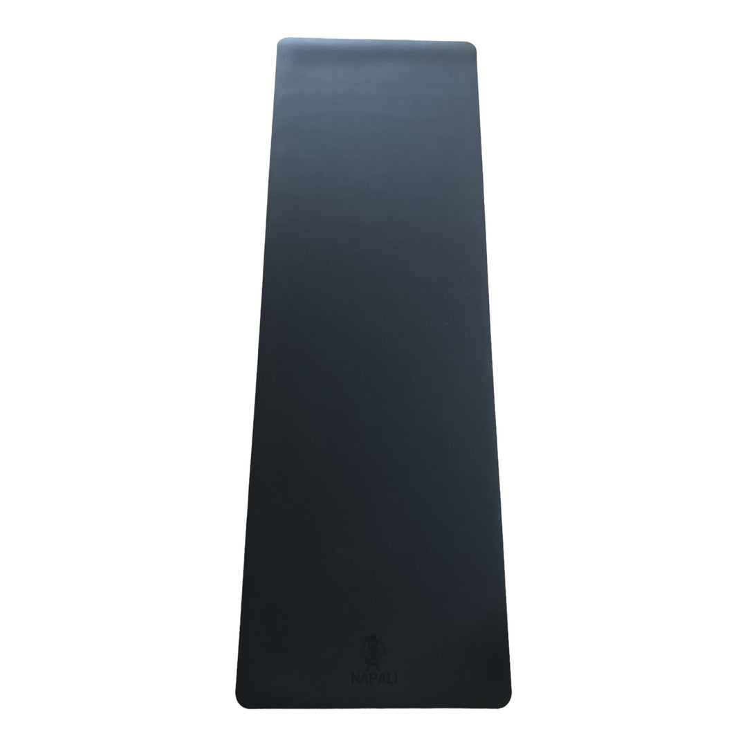 2 Meter PU-Yogamatte, schwarz"Rise & Shine" - extra lang - - Napali- Yogamats Napali- Yogamats