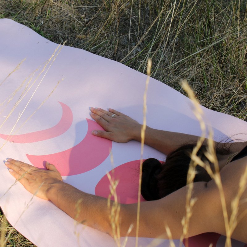 2 Meter Yogamatte "Pink Moon" - extra lang - - Napali- Yogamats Napali- Yogamats