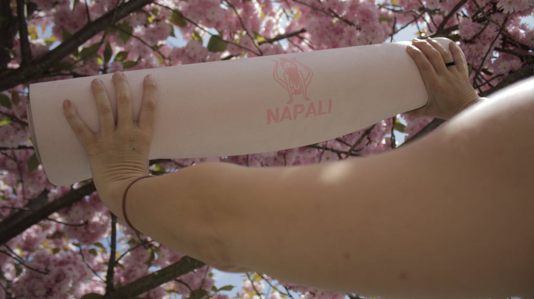2 Meter Yogamatte "Pink Moon" - extra lang - - Napali- Yogamats Napali- Yogamats