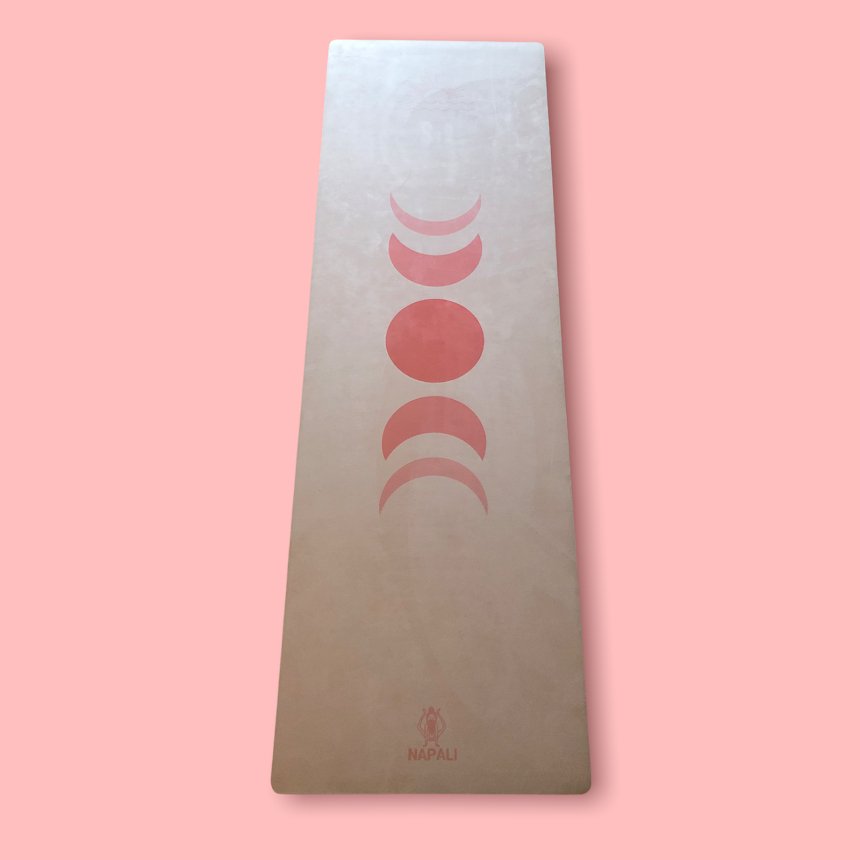 2 Meter Yogamatte "Pink Moon" - extra lang - - Napali- Yogamats Napali- Yogamats