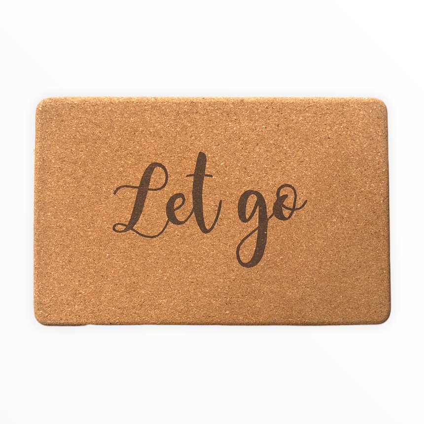 Kork Yogablock "Let go" - Napali- Yogamats