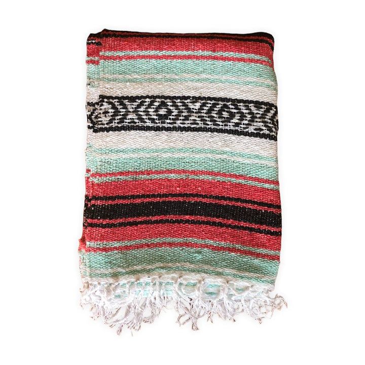Yogadecke Baja Mint & Coral - Napali- Yogamats