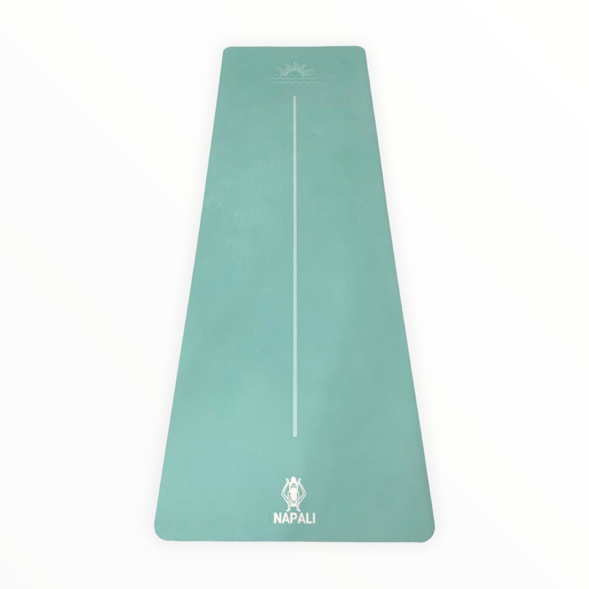 2 meter yoga mat "Rise & Shine" - extra long -
