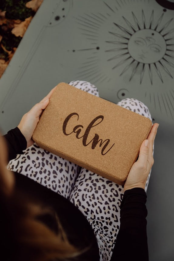 Kork Yogablock "Calm"