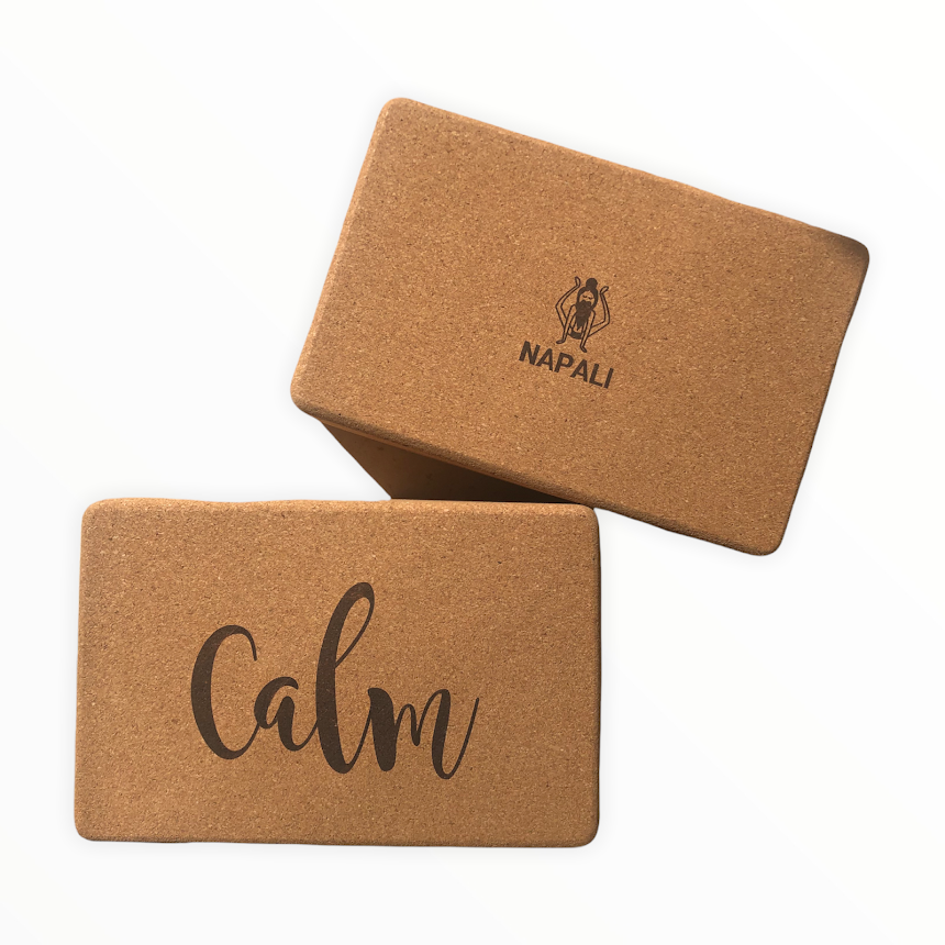 Kork Yogablock "Calm"